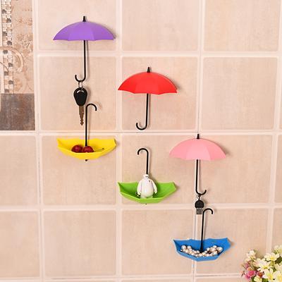 Creative Decorative Hook, Nail Free Umbrella Design, Adhesive Hook