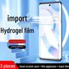 Honor 50/50 Pro Full Coverage Hydrogel Screen Protector, 5G Anti-Fingerprint, Tempered Film for Honor 50 SE.