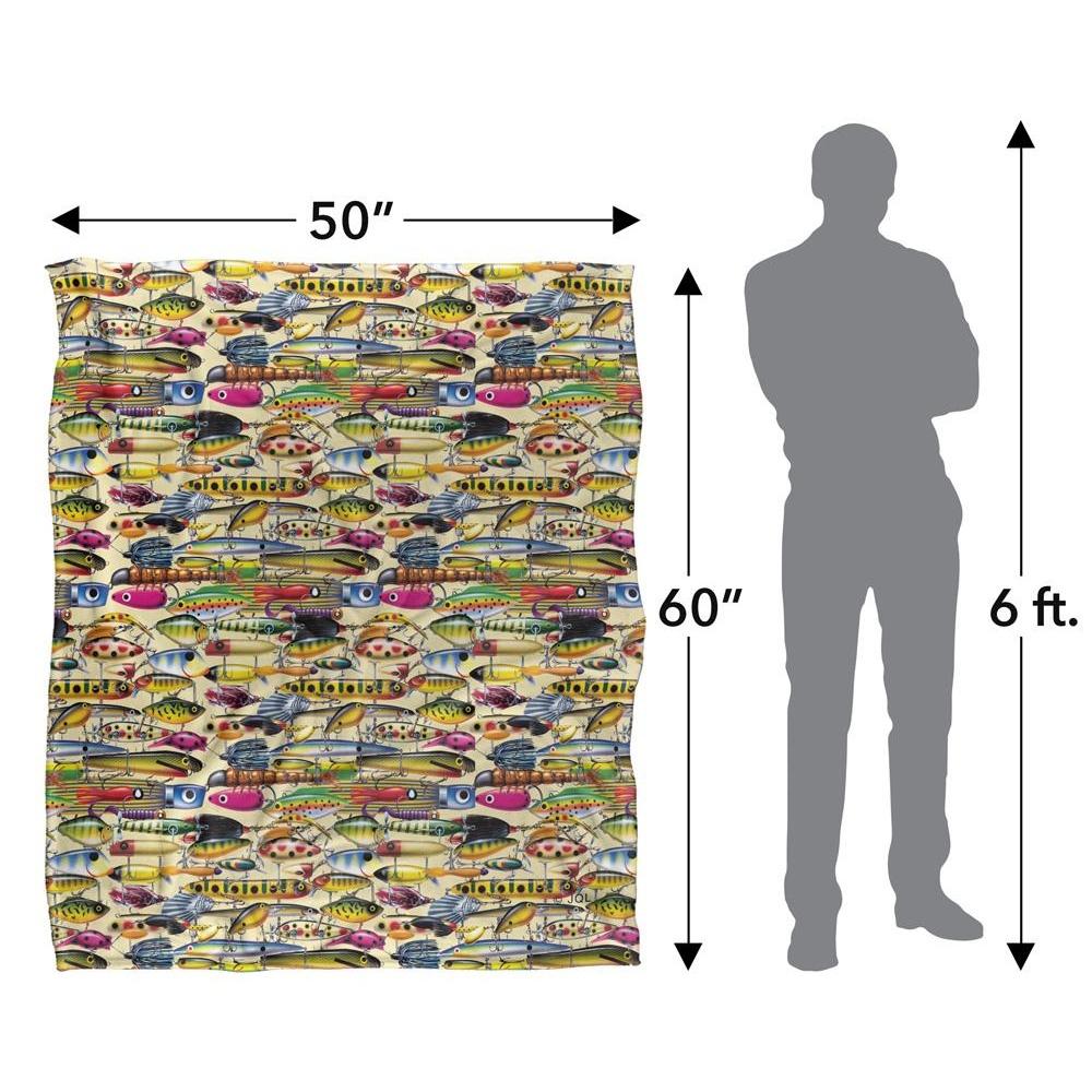 JQ Licensing 2 Silky Fishing Lures Supersoft Blanket