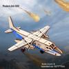 Wooden 3D Airplane Puzzle Educational DIY Toy for Children