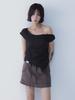 Cecese Haze Skirt Pants Brown