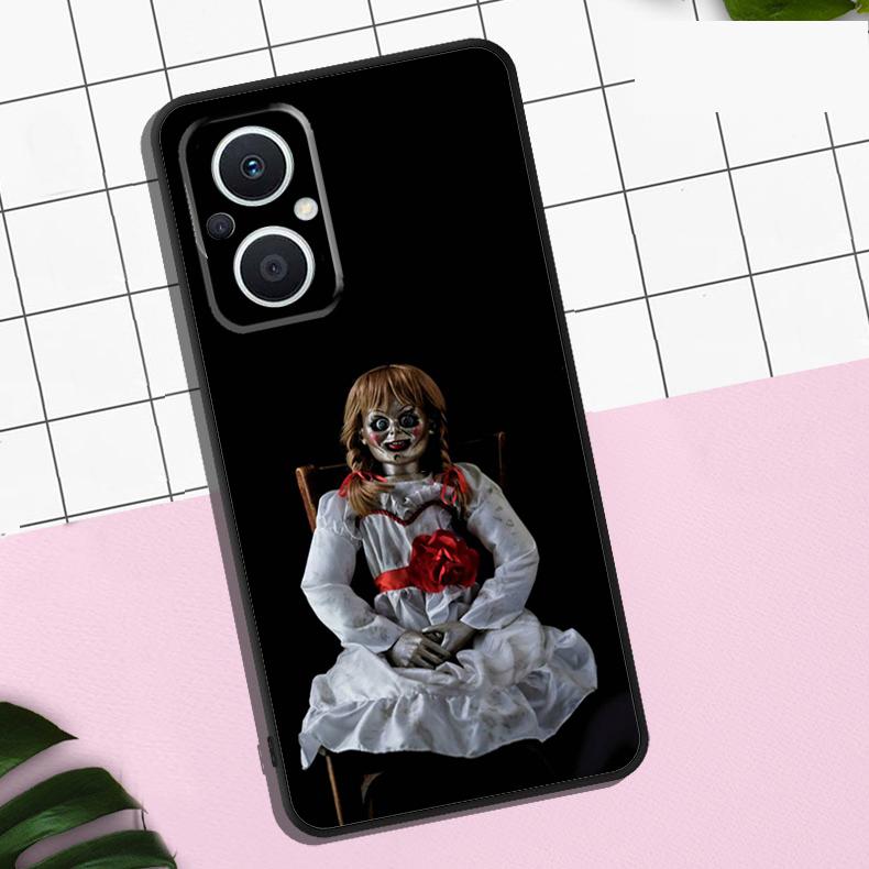 Annabelle Horror Movie Case For OPPO Reno 13 12 11 F 8T 7 8 10 Pro OPPO Find X8 Pro X6 Pro X3 X5 Lite Cover Coque