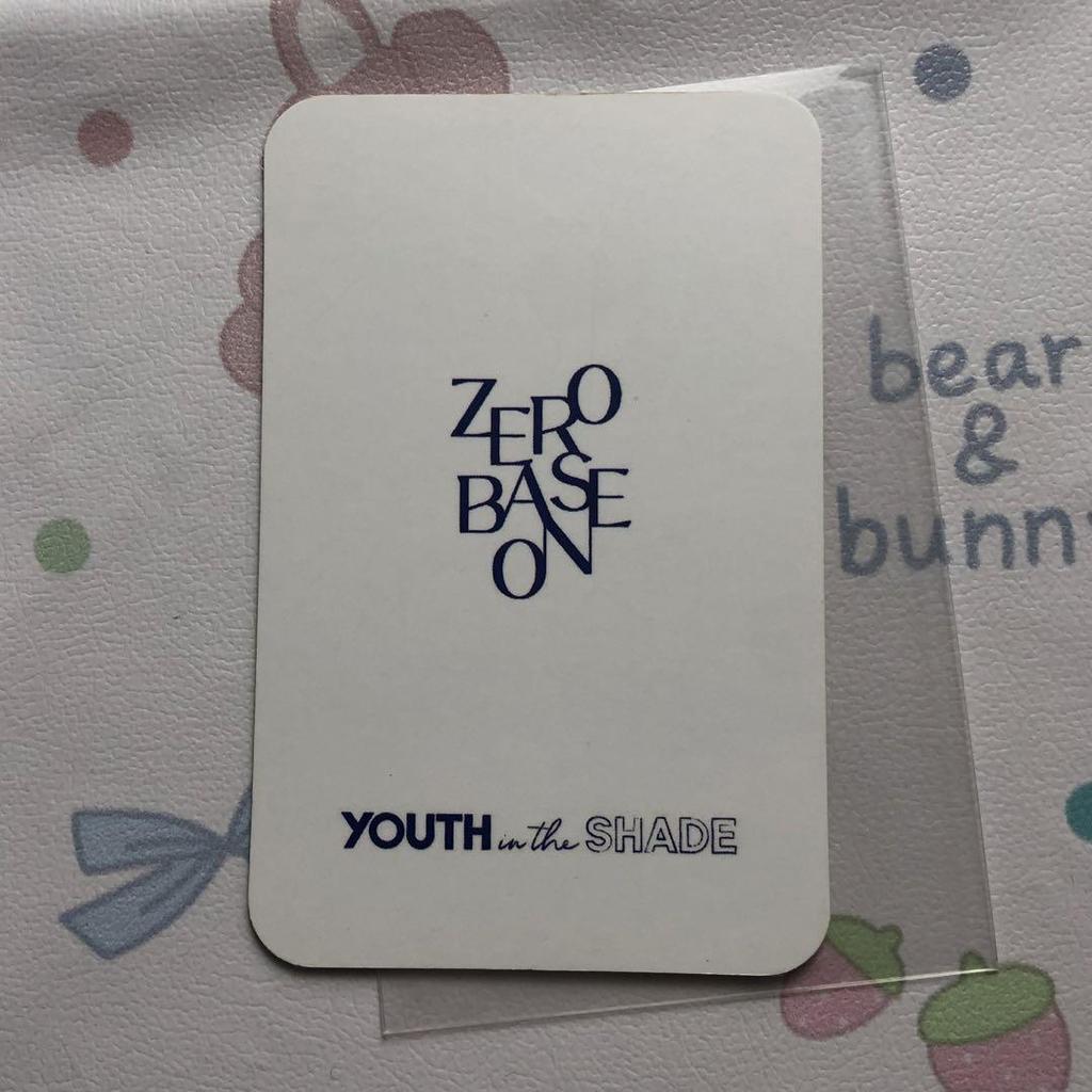 [USED] ZEROBASEONE Song Hanbin ZB1 1st week Sanok Zebewan trading card