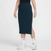 Nike Solid Color Breathable Fashion Casual Long Skirt Women Skirts Dark-Green FQ1637-478