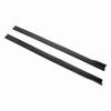 6PCS Car Side Skirt Carbon Fiber Pattern 3 Section Type Side Skirts Winglets Diffusers Universal Replacement For Accord