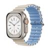 Apple Watch 11 Ultra Silikonarmband mit Doppelschnalle