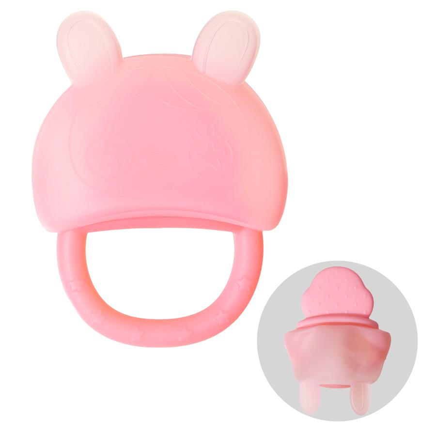 Color Kids Silicone Teething Toys For Baby Infant Hand Teether Pacifiers Baby Toy Toddler Chewing Teether Toy Kids Feeding Dummy