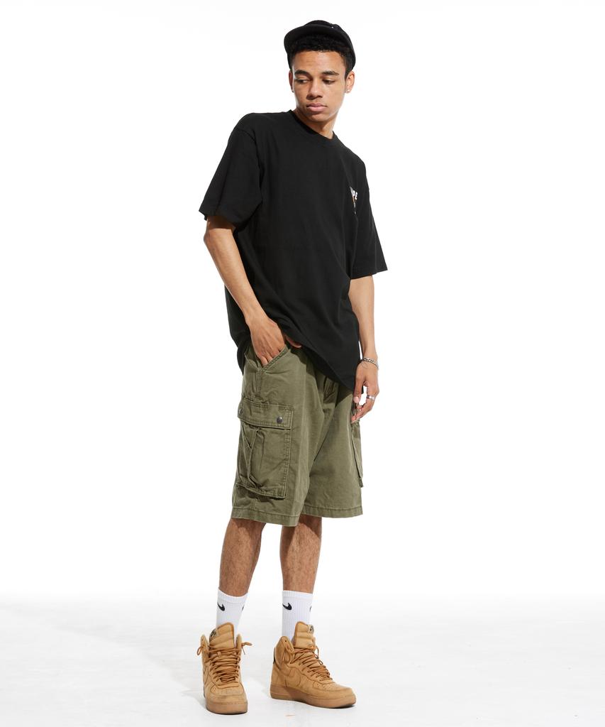 CREAM SODA LAB Small Logo Paku & Gray Short Sleeve T-Shirt Set
