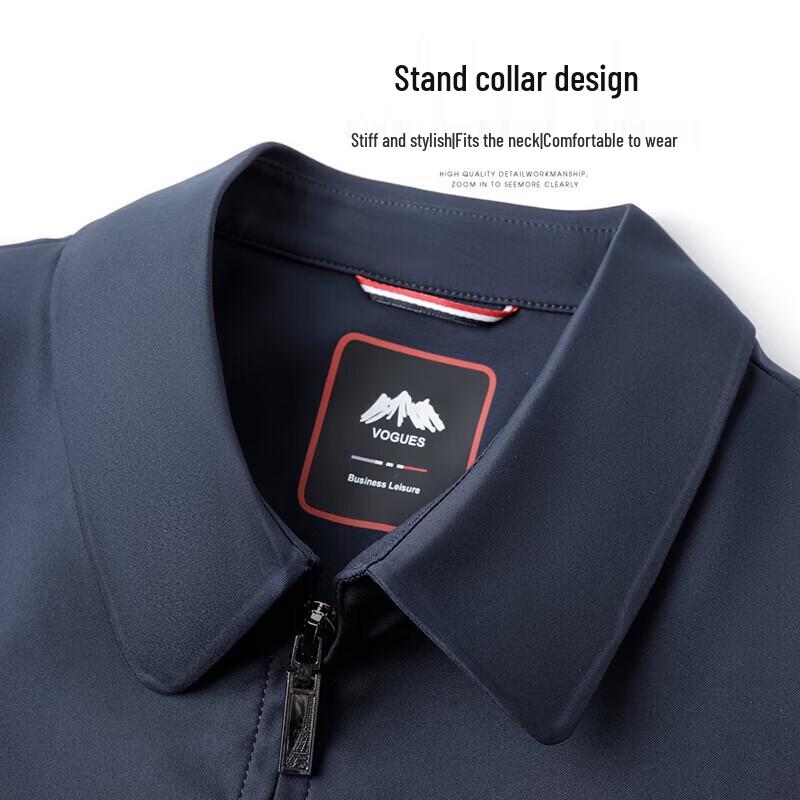 SHANSHAN Men's Water-Repellent Business Casual Jacket