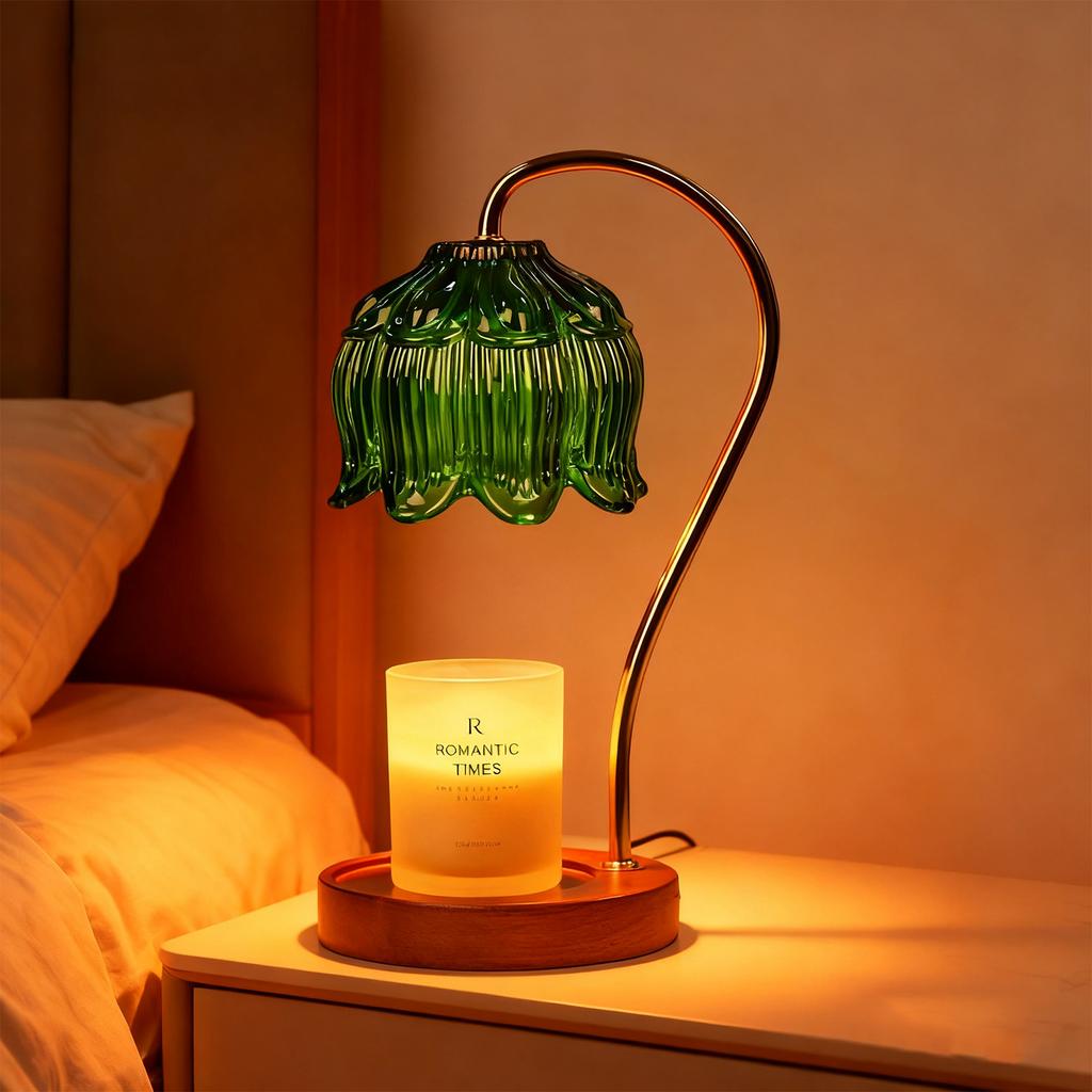 Lampă Romanticaromatherapy pentru Topit Ceară Lampă pentru Topit Lumânări Dormitor Lampă pentru Topit Ceară Poate Fi Temporizată Dimare Lampă Aromaterapie Parfum Cadou de Ziua de Naștere