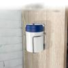 Stainless Steel Cup Storage Rack Wall Mounted Cup Shelf Organizer for Multiple Bottles Mugs Secure Space Efficient