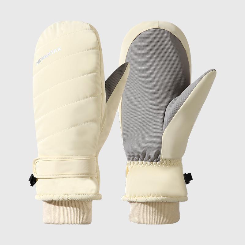 Cheap Windproof Waterproof Touchscreen Snowboard Winter Women Ski Gloves Woman жёлтый