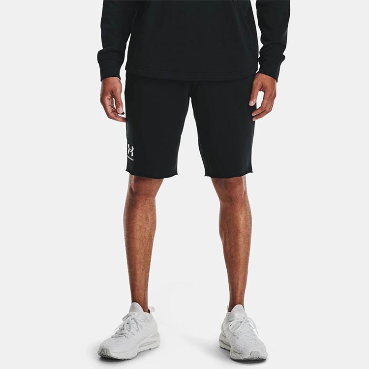 Under Armour Casual Sports Printed Breathable Shorts Men Bottoms Black 1361631-001