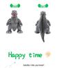 Adorable Godzilla Plush Dinosaur Monster Large Stuffed Animal Cloth Doll - Creative Birthday Gift for Girls