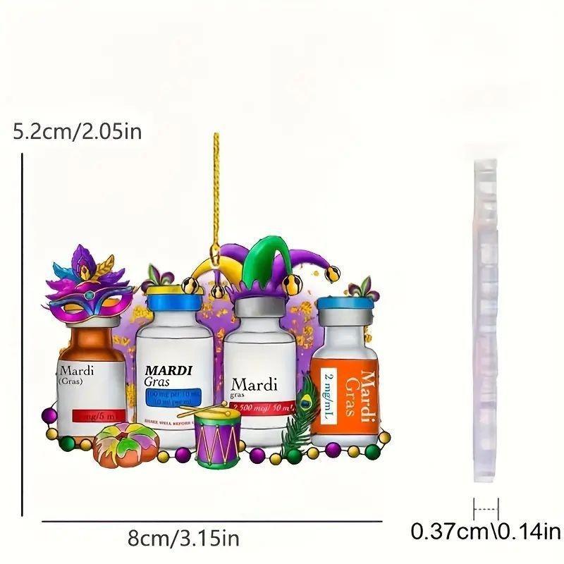 

Fun And Colorful Acrylic Cartoon Car Ornament For A Lively Vehicle Interior Look