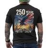 250 let nezávislosti Amerika Bělozub 250. výročí ON BACK Tričko Unisex Tričko