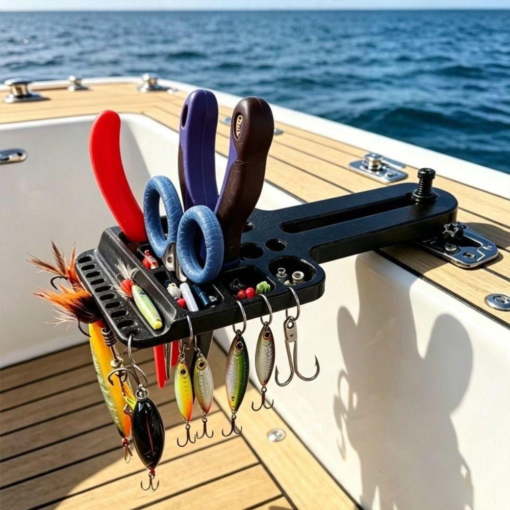 3D Printed T Slot Storage Box Durable Plastic Kayak Fishing Organizer Fishing Trip