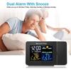 Digital Alarm Clock Temperature Hygrometer Weather Station Clock Forecast Projector Clok Digital Temperature Humidity Meter