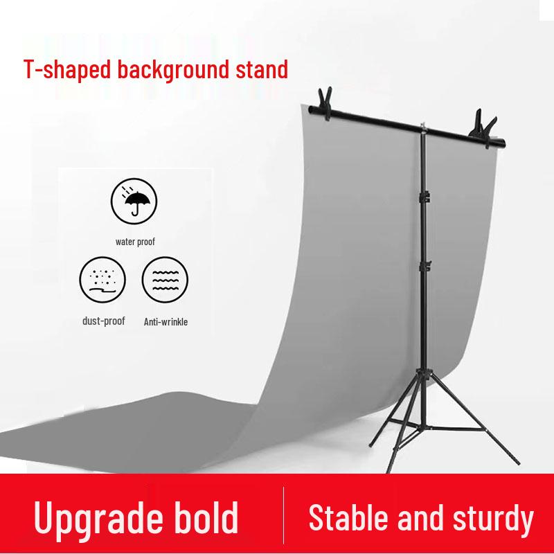 T-Shaped Bracket Background Stand for Photography and Live Broadcast