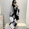 H Shawl Wool Air Conditioning Blanket Cashmere Blanket Warm