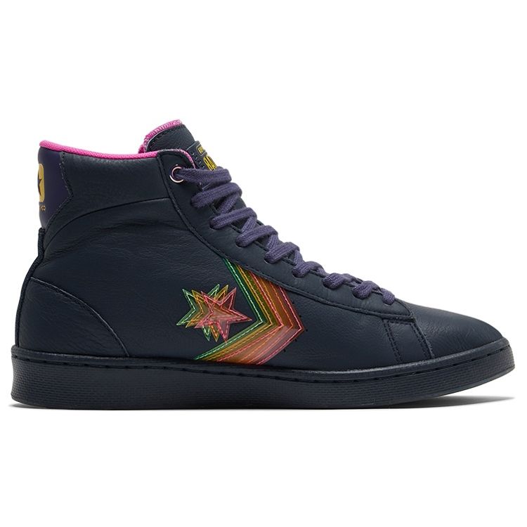 Converse Pro Leather High Heart Of The City Shanghai Unisex Navy Hyper Magenta 170237C
