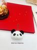 Adorable Plush Animal Bag Charm with Squeaker