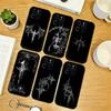 Cyber Sigil Phone Case For iPhone 17, 16,15,14,13,12,11 Plus,Pro Max, Others Soft Black Cover