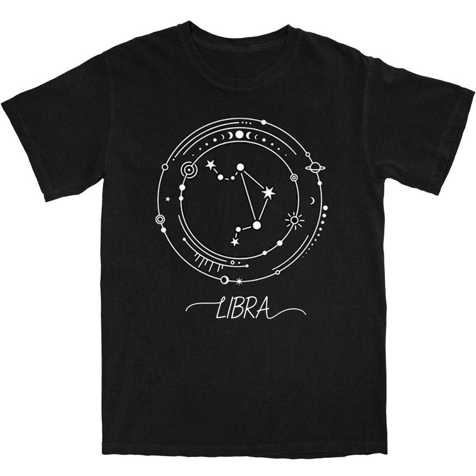 Libra Zodiac Shirt •Zodiac Sign Shirt •Zodiac Symbols Shirt •Constellation Shirt •Zodiac Horoscope Shirt •Astrology Shirt •12 Zodiac Shirt XL