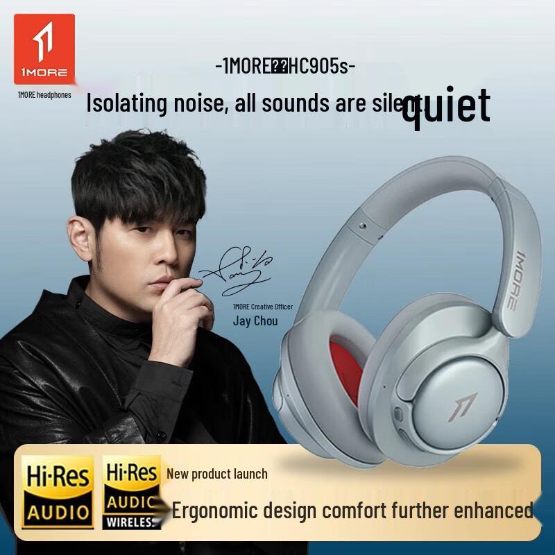 

1MORE HC905S Wireless ANC Gaming Over-Ear Bluetooth Headphones
