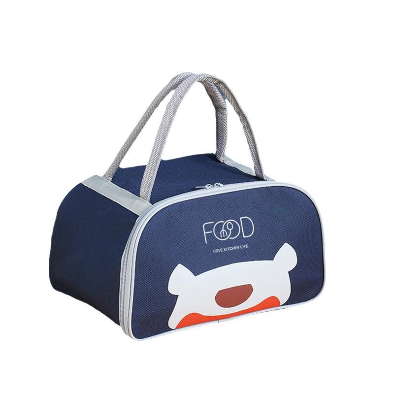 Aluminum Foil Insulated Lunch Bag - Waterproof, Portable Meal Tote for Work or School