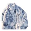 Women's Trendy Tie-Dye Lambswool Coat - High-End Feel, Thick & Loose, 2024 Winter Collection