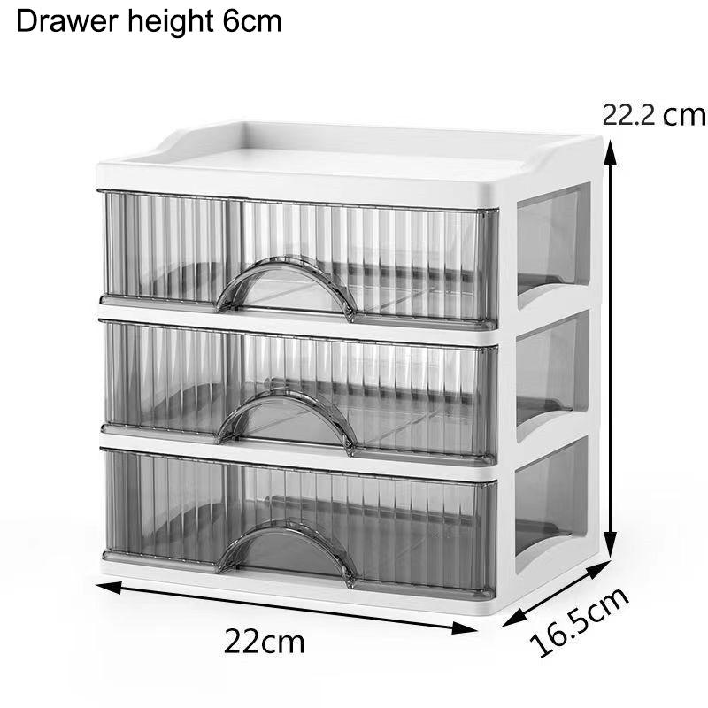 

Ящик-органайзер для макияжа, большая вместительная пластиковая коробка для хранения косметики, держатель для губной помады, большая вместительная коробка для хранения канцелярских принадлежностей