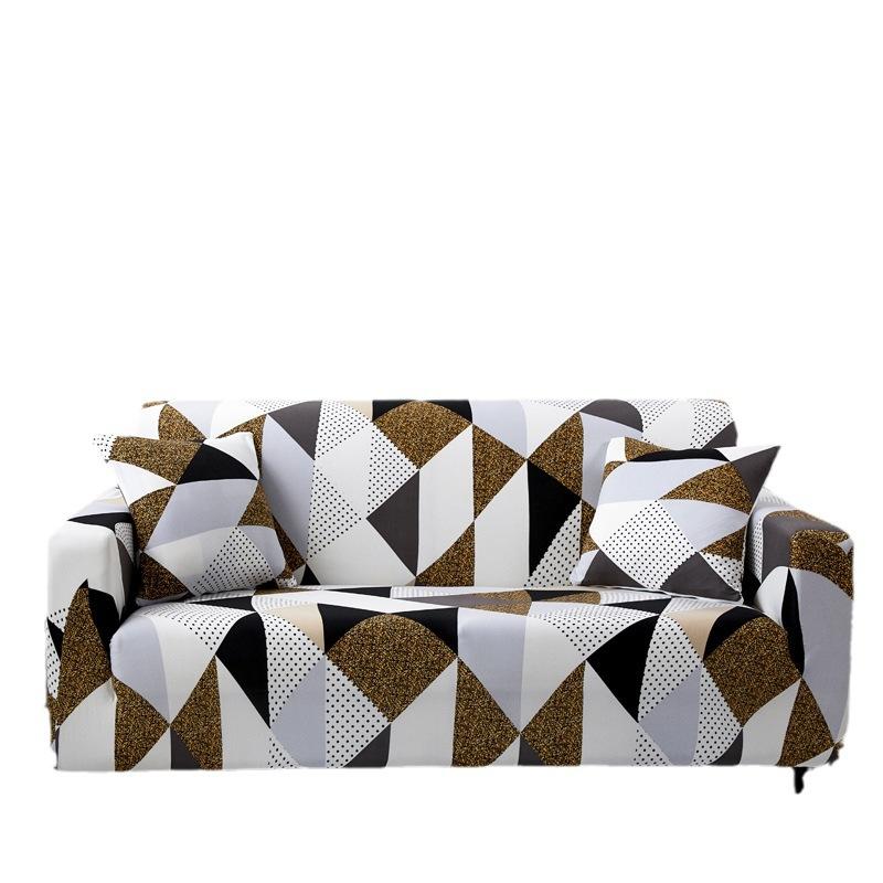 New Elastic Sofa Cover Single, Double, and Three Sofa Covers, Full Cover Sofa Napkins, Full Cover Fabric Combination, Four Seasons Dust Cover