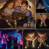 Kids Waterproof Luminous Unicorn Tattoo Stickers - Long-lasting and Fun for Parties and Festivals