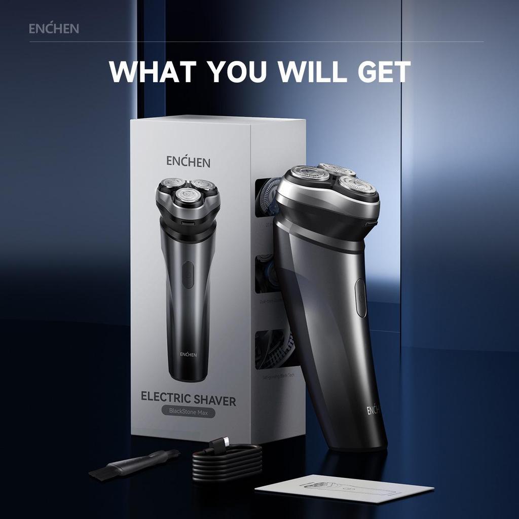 Xiaomi ENCHEN BlackStone Max Electric Shaver Rotary 3D Hair Razor