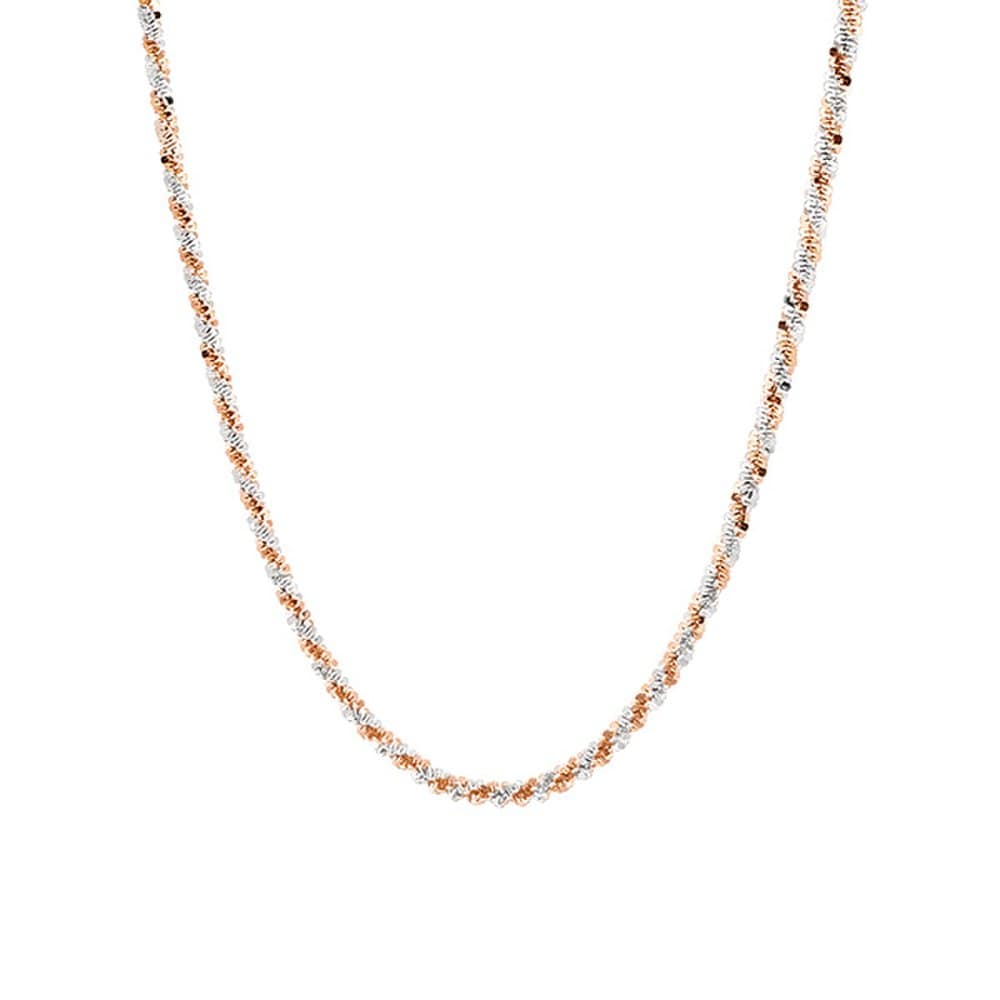 J.Livera Two-Tone Chain Necklace (Jjjtn04Bs049Sc420)
