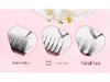 Gold Stainless Steel Precision Eyelash Tweezers for Grafting and Separation