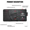 Car Sun Visor Point Type Multi-function Storage Bag Car Accessories for Toyota TRD GR Chr Corolla Camry Rav4 Yaris Hilux Prius Fortuner