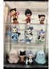 Labubu Figurine Acrylic Display Box - High Transparency Doll Storage Cabinet