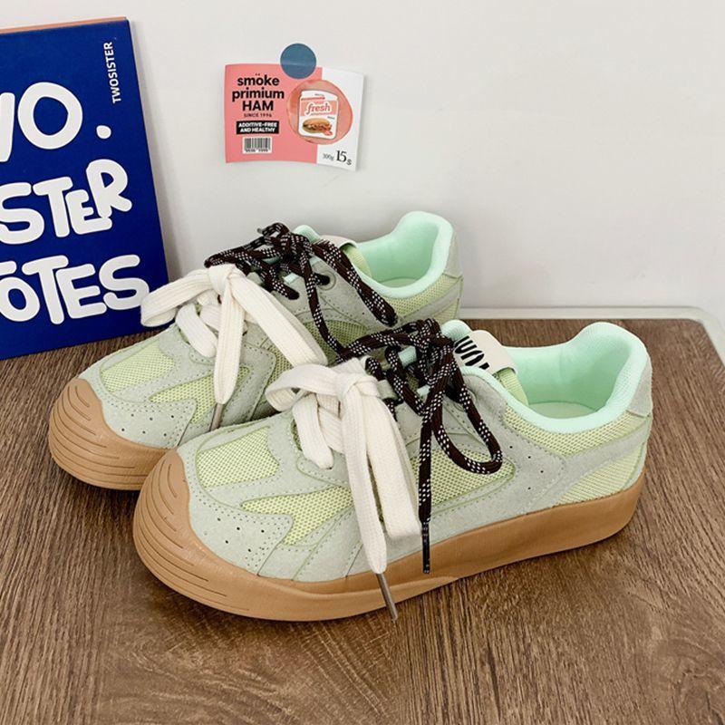 

Нишевый дизайн серебристая сетка дышащие женские летние новые студенческие спортивные и повседневные туфли 40 светло-зеленый