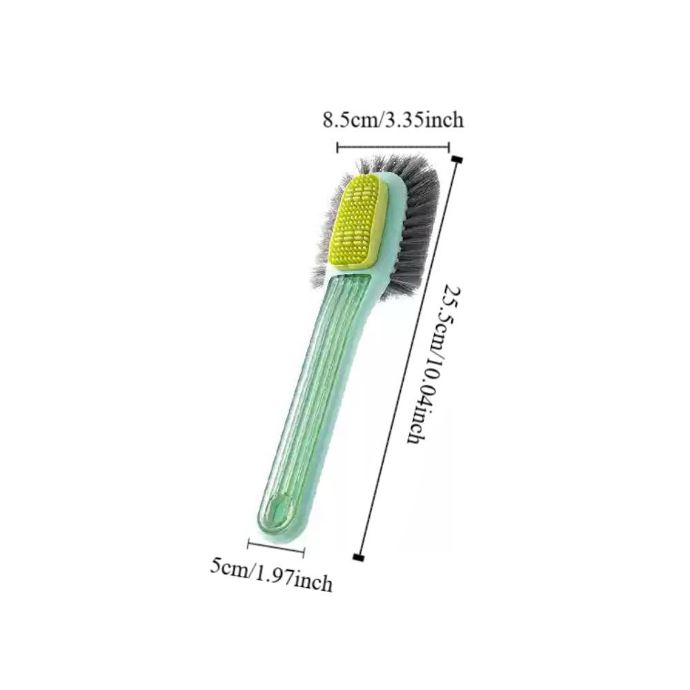 Long Handle Cleaning Brush Light Luxury Circular Washing Clothes Brush  Kitchens