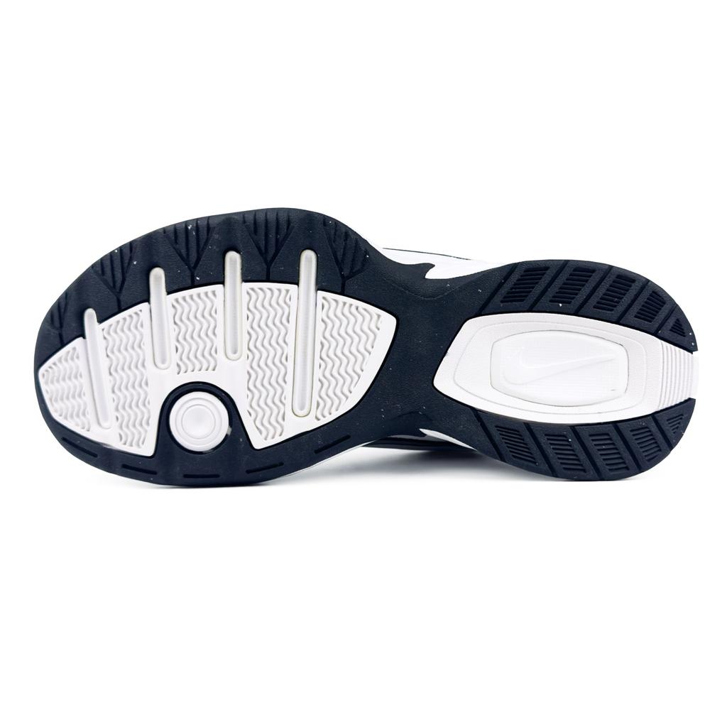 Nike Air Monarch 4 Steam Rose, Dark Night Low top Chunky Sneakers Unisex Black White 415445-102(Team690-)