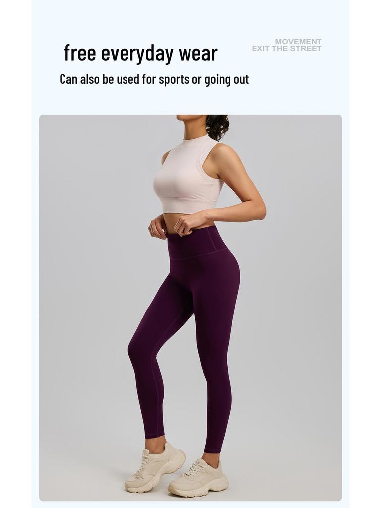 Juyitang 2026 High Neck Sports Vest - Double-Sided Brocade, Shockproof, High Elasticity, Fixed Cup Yoga Bra