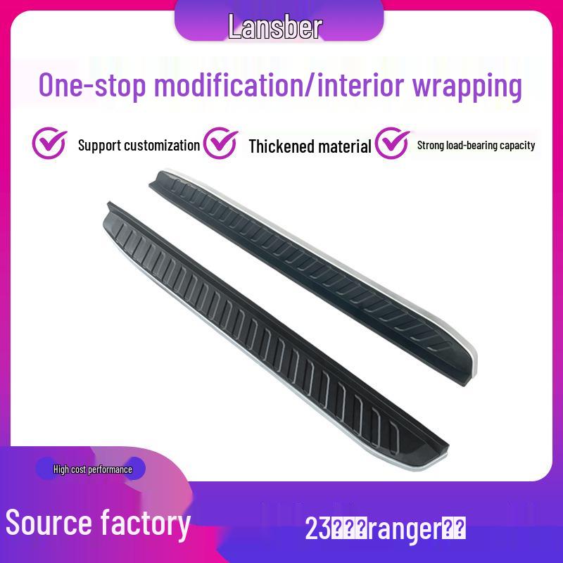 Aluminum Alloy 6-Bracket Side Step for 2023 Ranger