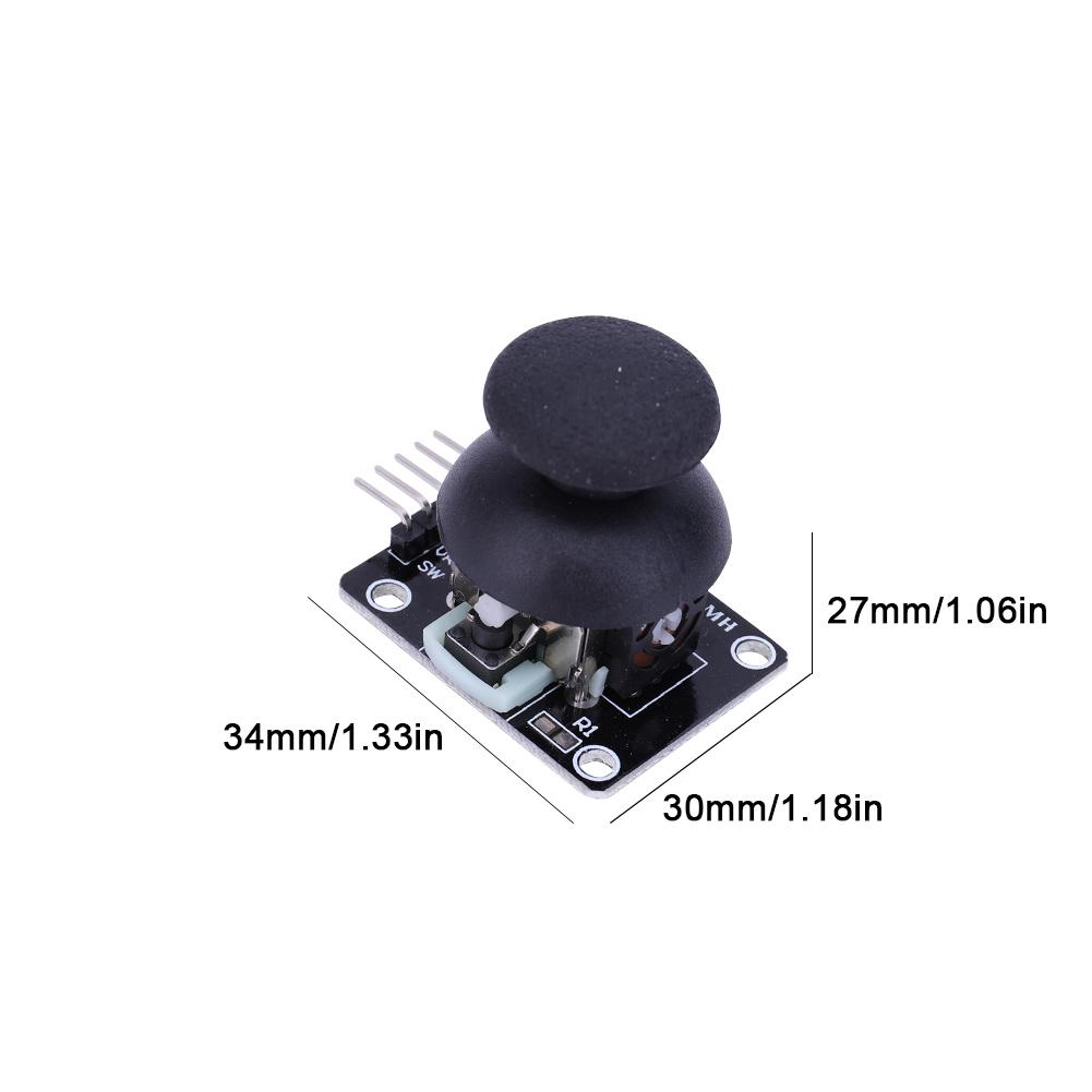 1-20PCS For Arduino Arduino Dual-axis XY Joystick Module Higher Quality PS2 Joystick Control Lever Sensor KY-023 Rated 4.9/5