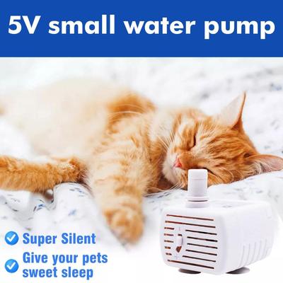 200L/H 2W Mini Submersible Pump USB DC 5V Pet Water Brushless Pump Water Ultra-quiet Dispenser R0C3