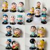 Crayon Shinchan Bubble Little New Pvc Collectible Car Desk Decor For Kids Gift