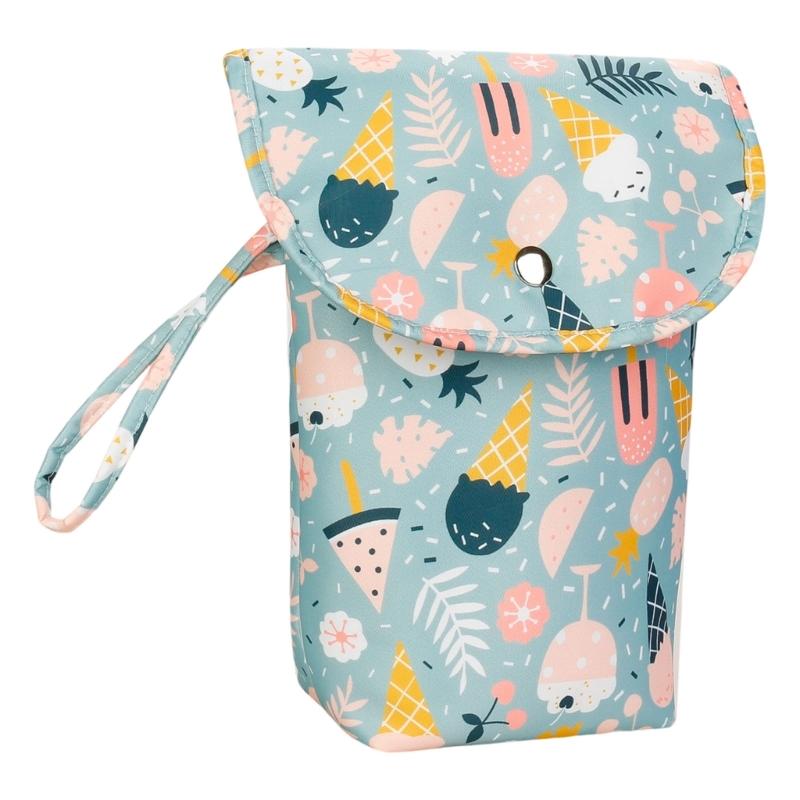 Portable Baby Diaper Organizers With Waterproof Oxfords Fabric Large Capacity For Travel Storage Accessory