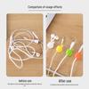 Set of 4 Creative Thumb Cable Storage and Adhesive Hooks: Multifunctional, No-Punching Cable Organizers