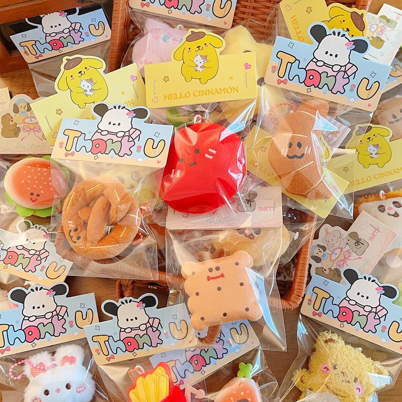 Cartoon Plush Keychains & Girls' Bag Accessories - Small, Versatile Gifts